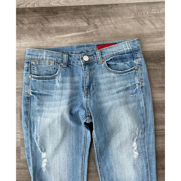 Vigoss Pedal Pusher Capri Jeans Size 8 Medium Wash 29 M2 - Picture 3 of 7